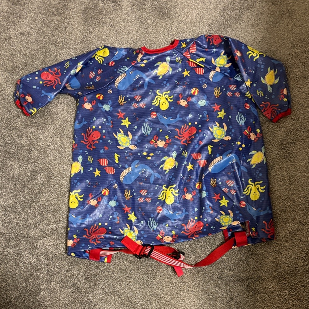 Bibado Bib for Baby Led Weaning Sea Creatures